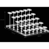 Matériel Pro<br/>Stand exoglass de luxe pour macaron