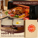 Papier Cuisson Réutilisable | Antiadhésif Écologique