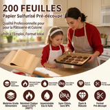 Papier Cuisson Réutilisable | Antiadhésif Écologique