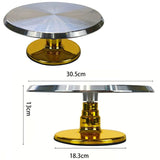 Plateau tournant premium or