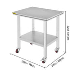 Table inox Professionnel